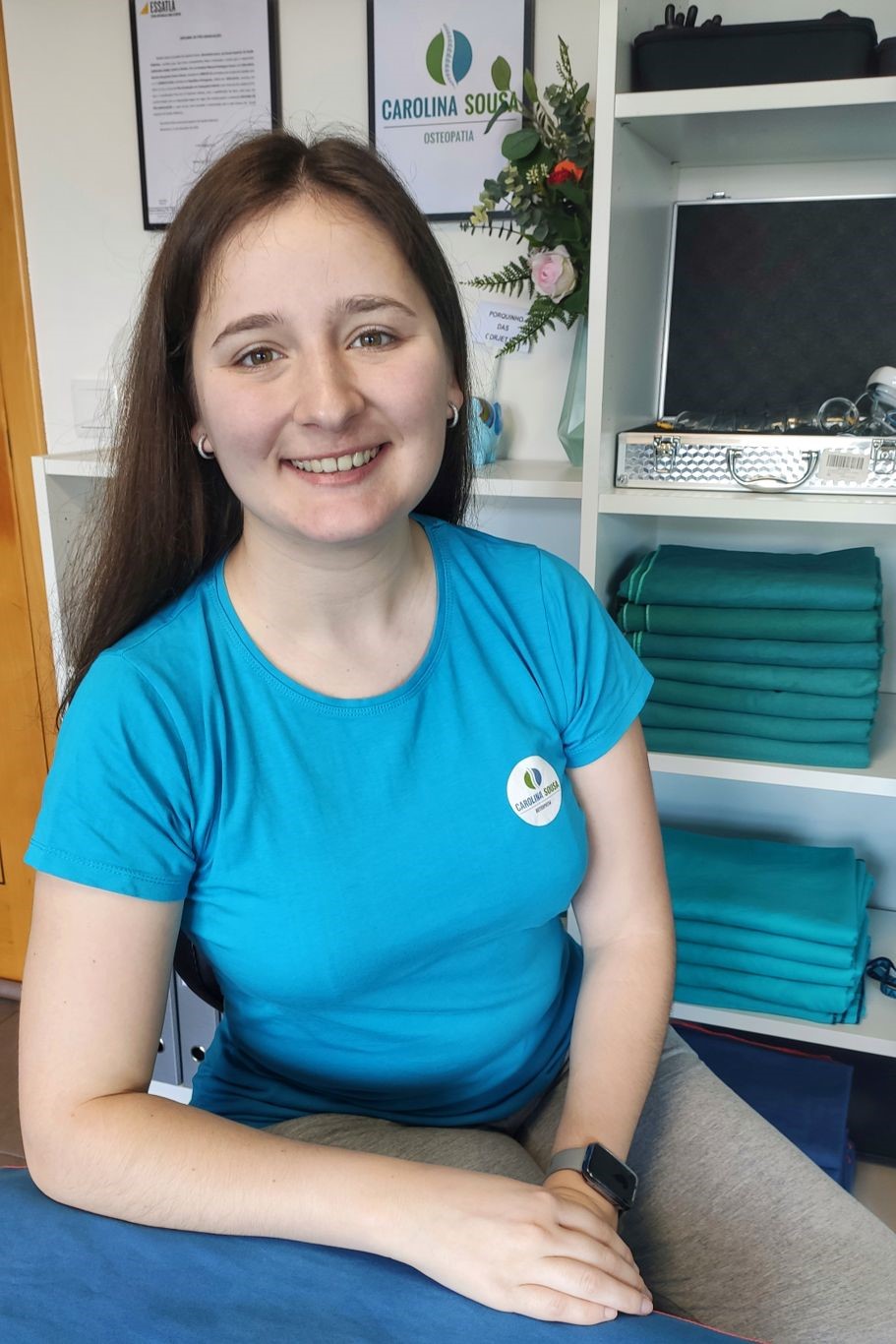 Fotografia da Osteopata Carolina Sousa